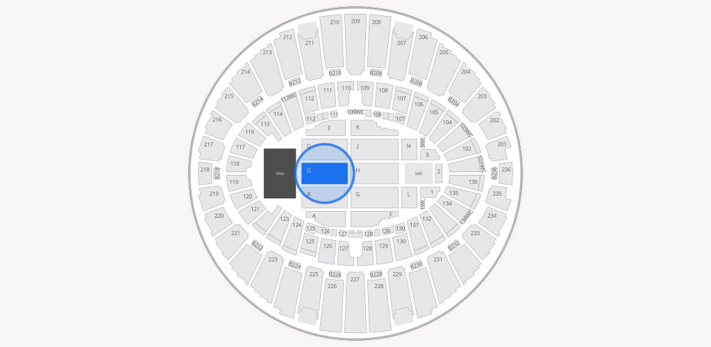Kia Forum Seating Chart
