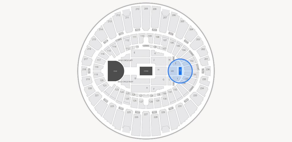 Kia Forum Seating Chart