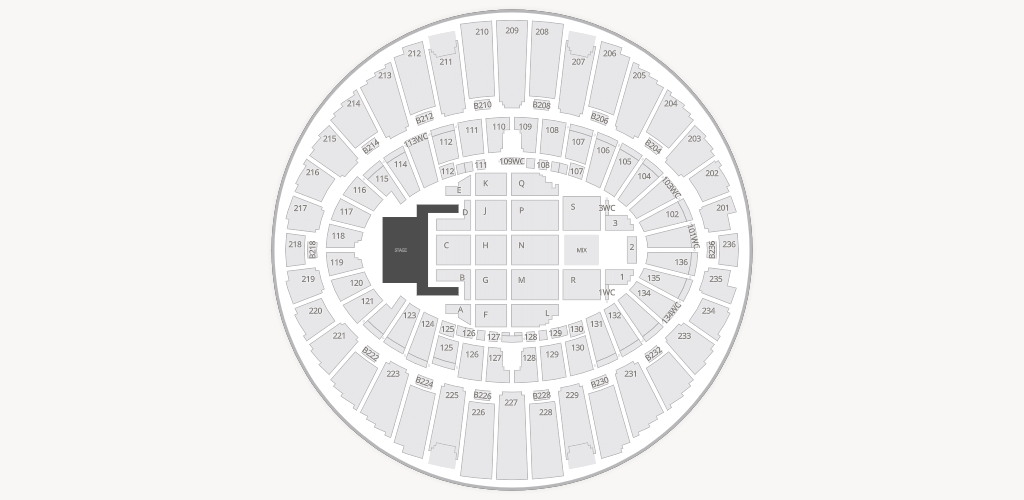 Kia Forum Seating Chart