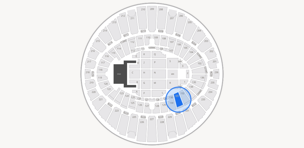 Kia Forum Seating Chart
