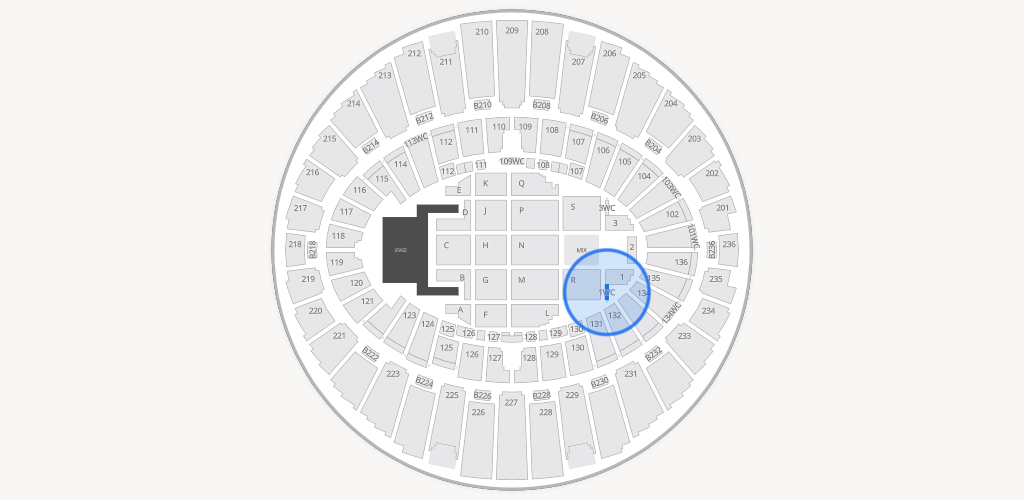 Kia Forum Seating Chart
