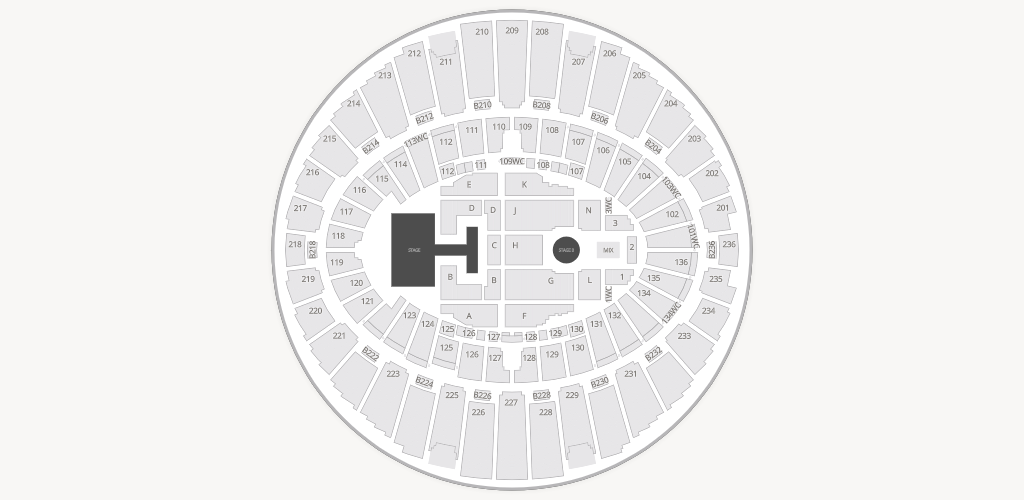 Kia Forum Seating Chart