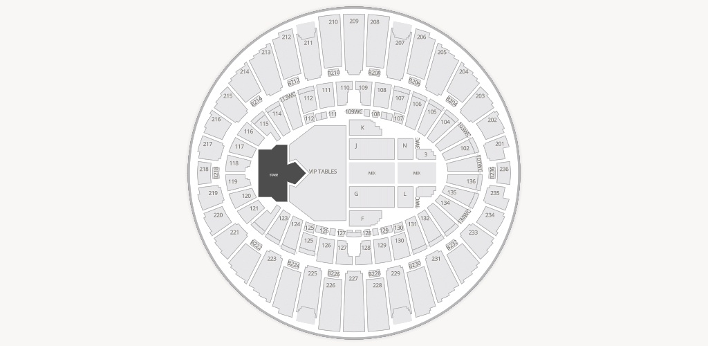 Kia Forum Seating Chart