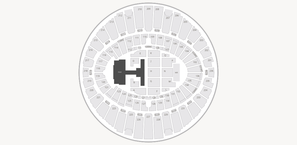 Kia Forum Seating Chart