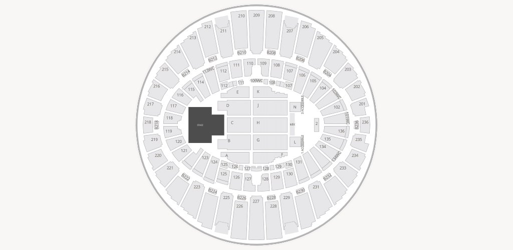 Kia Forum Seating Chart