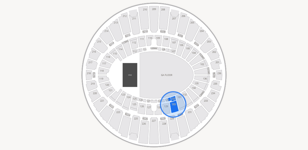 Kia Forum Seating Chart