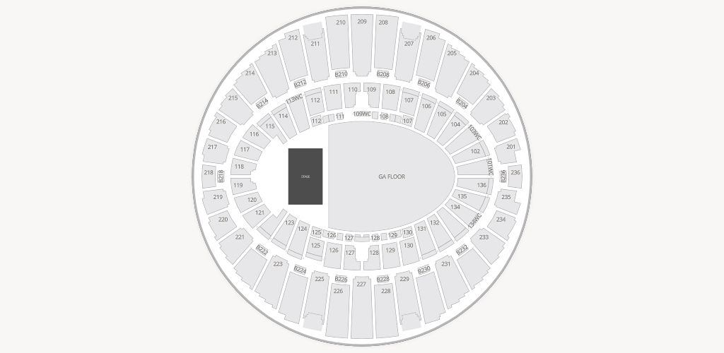 Kia Forum Seating Chart