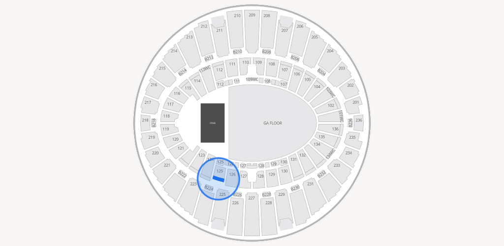 Kia Forum Seating Chart
