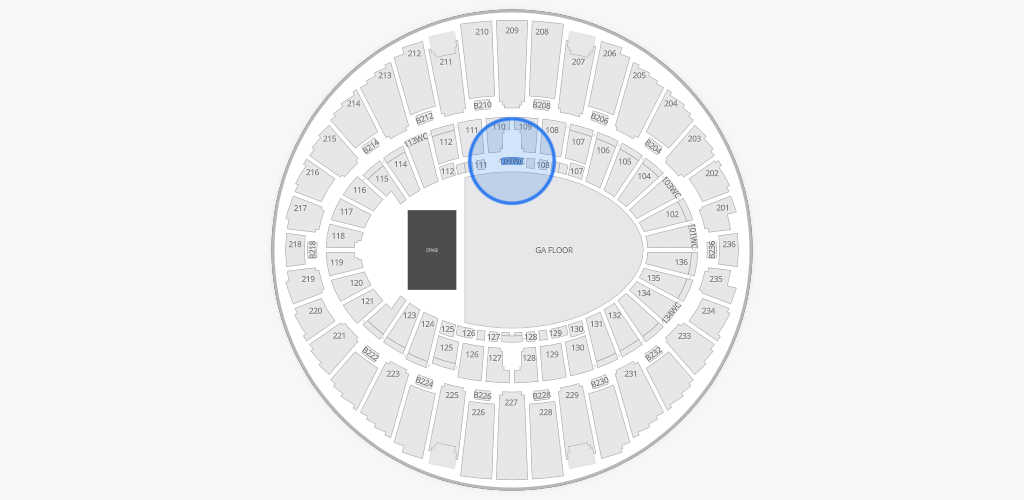 Kia Forum Seating Chart