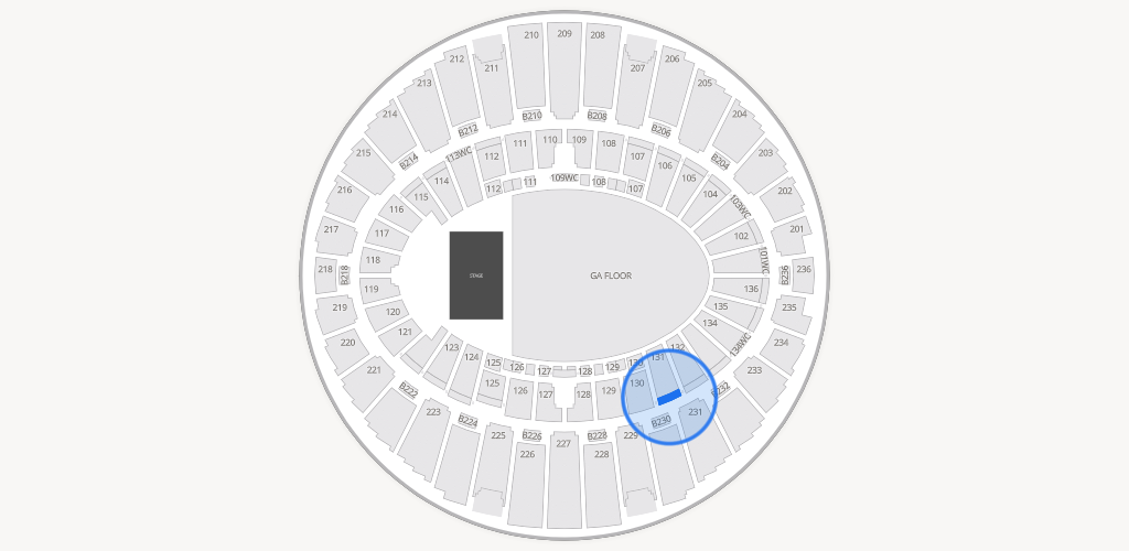 Kia Forum Seating Chart
