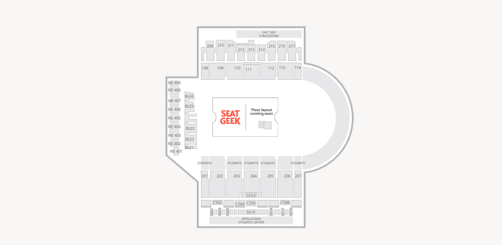 Kidd Brewer Stadium Seating Chart