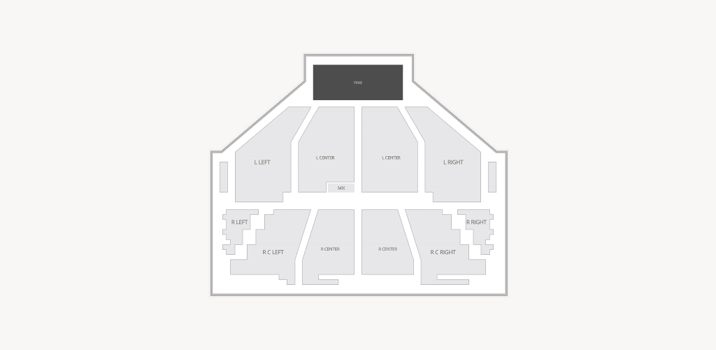 King's Castle Theatre Seating Chart