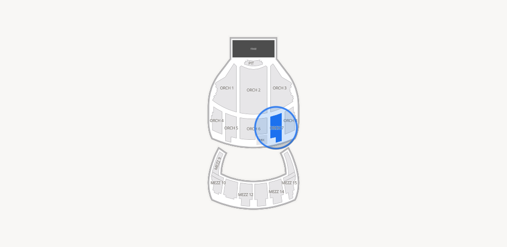 Kings Theatre - Brooklyn Seating Chart