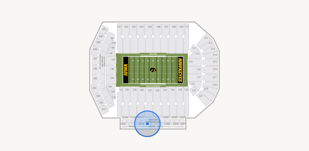 Kinnick Stadium Seating Chart