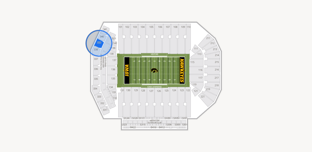 Kinnick Stadium Seating Chart
