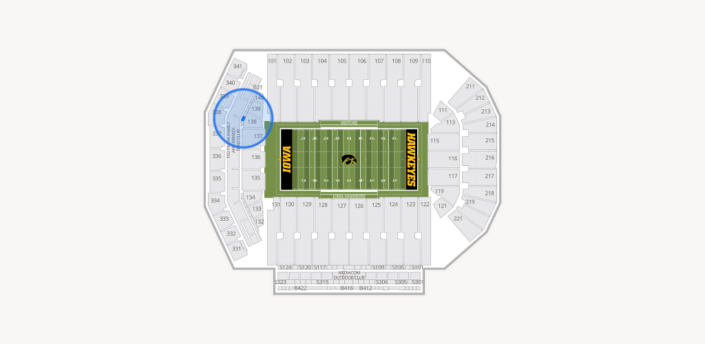 Kinnick Stadium Seating Chart