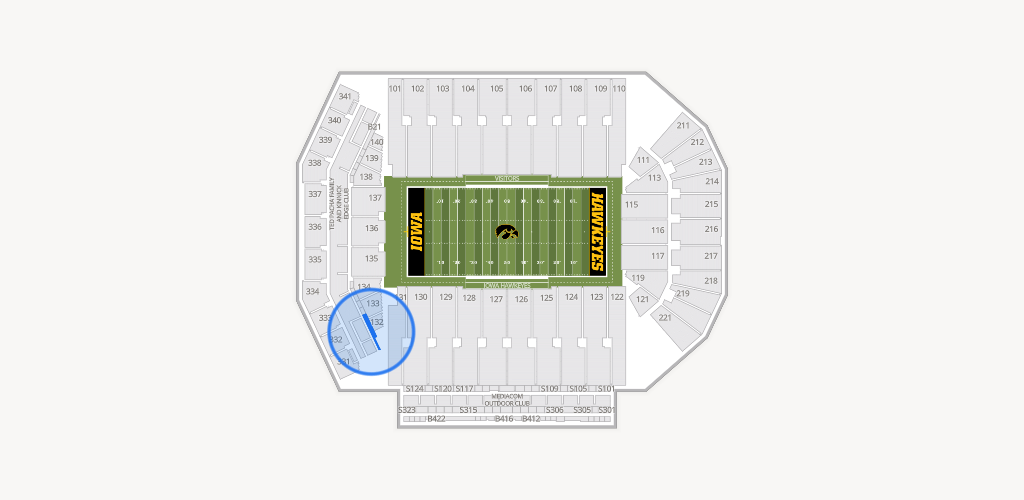 Kinnick Stadium Seating Chart