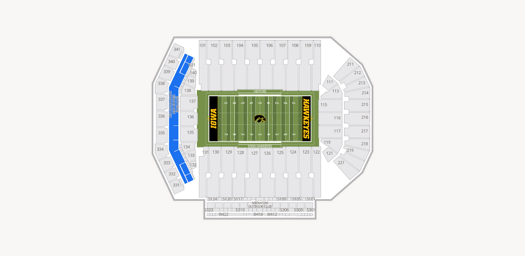Kinnick Stadium Seating Chart
