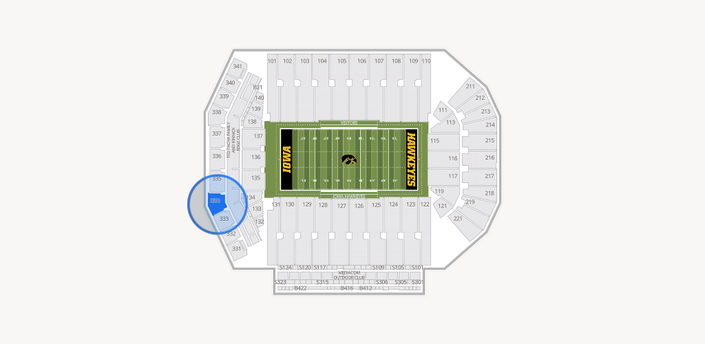 Kinnick Stadium Seating Chart