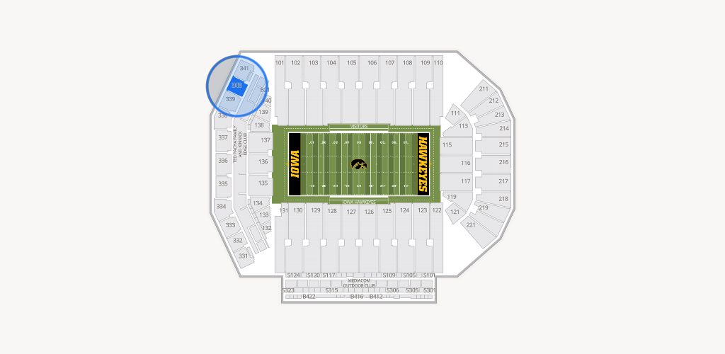 Kinnick Stadium Seating Chart