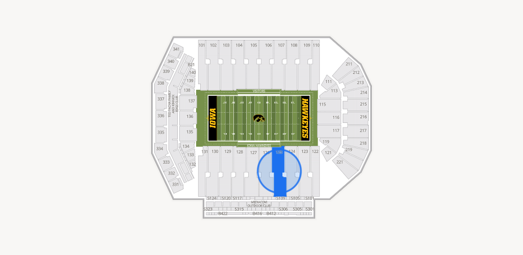 Kinnick Stadium Seating Chart