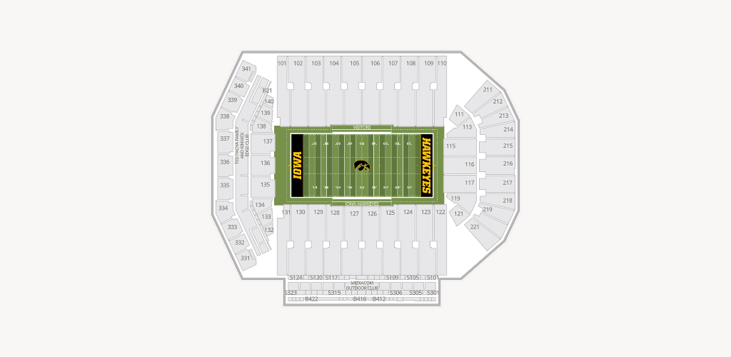 Kinnick Stadium Seating Chart