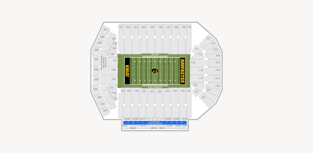 Kinnick Stadium Seating Chart