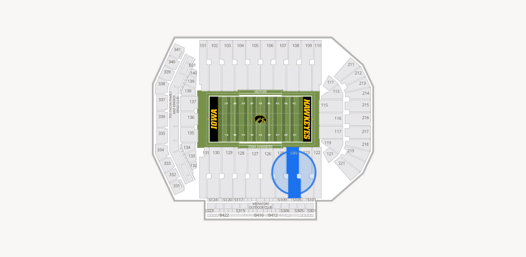 Kinnick Stadium Seating Chart