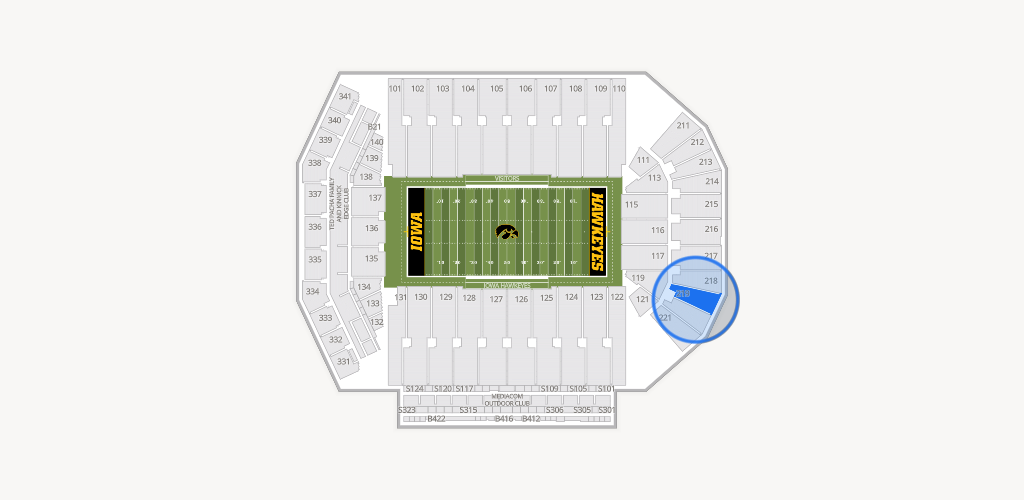Kinnick Stadium Seating Chart