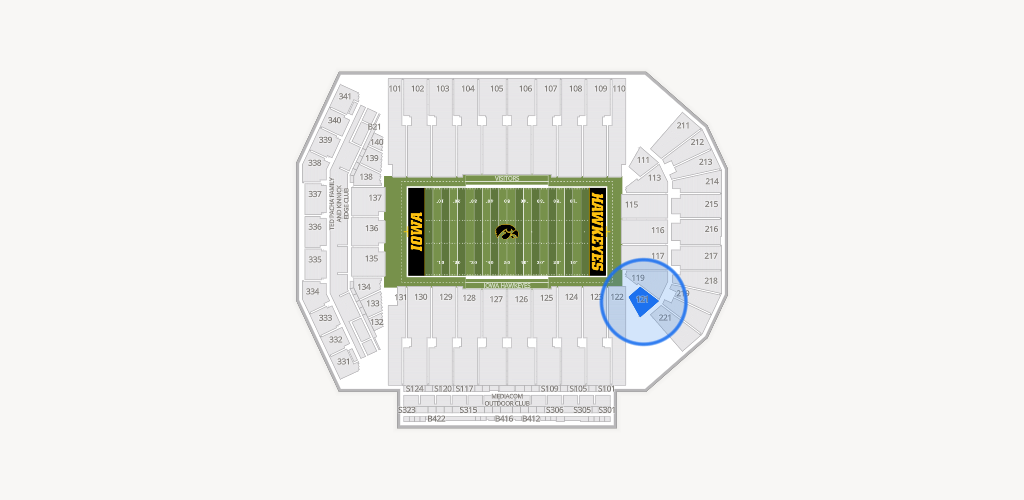 Kinnick Stadium Seating Chart