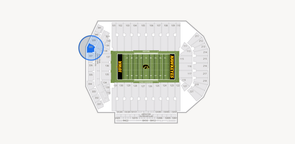 Kinnick Stadium Seating Chart
