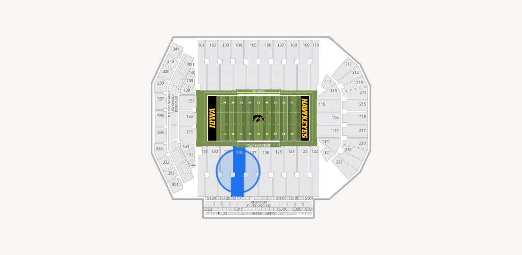 Kinnick Stadium Seating Chart