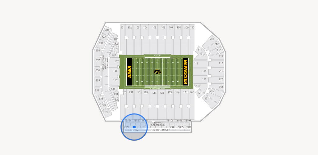 Kinnick Stadium Seating Chart