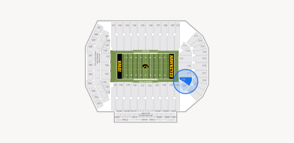 Kinnick Stadium Seating Chart