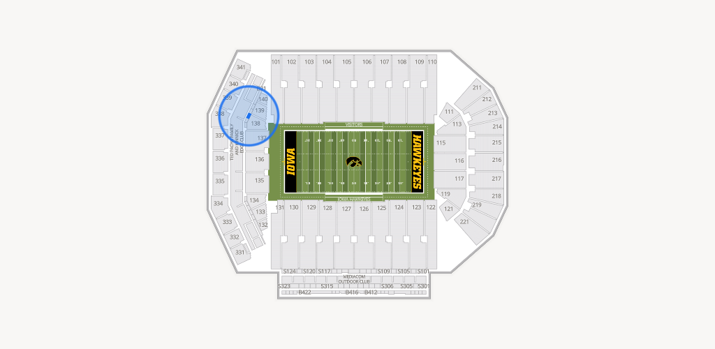 Kinnick Stadium Seating Chart