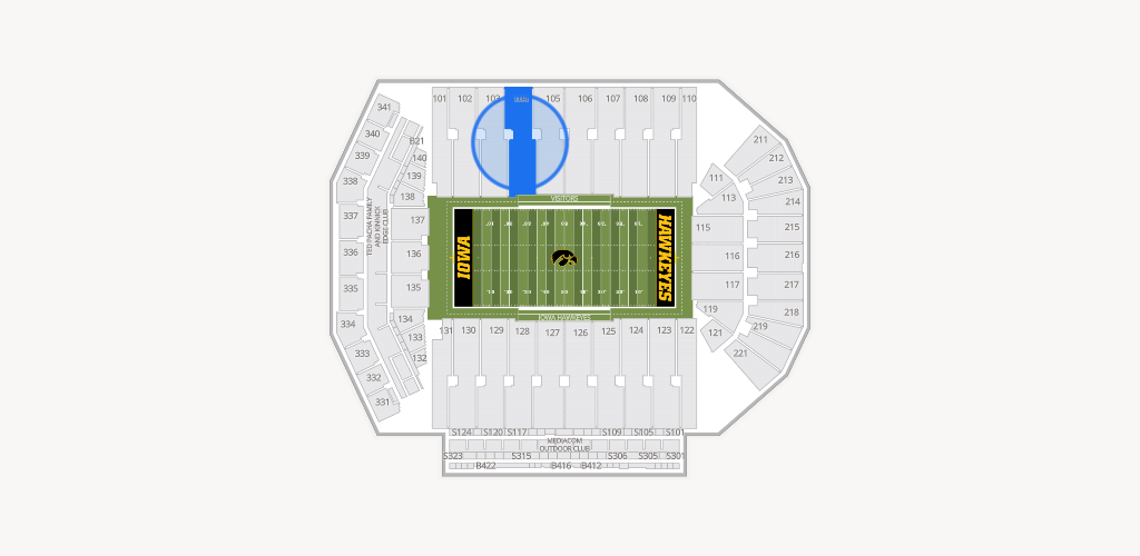 Kinnick Stadium Seating Chart