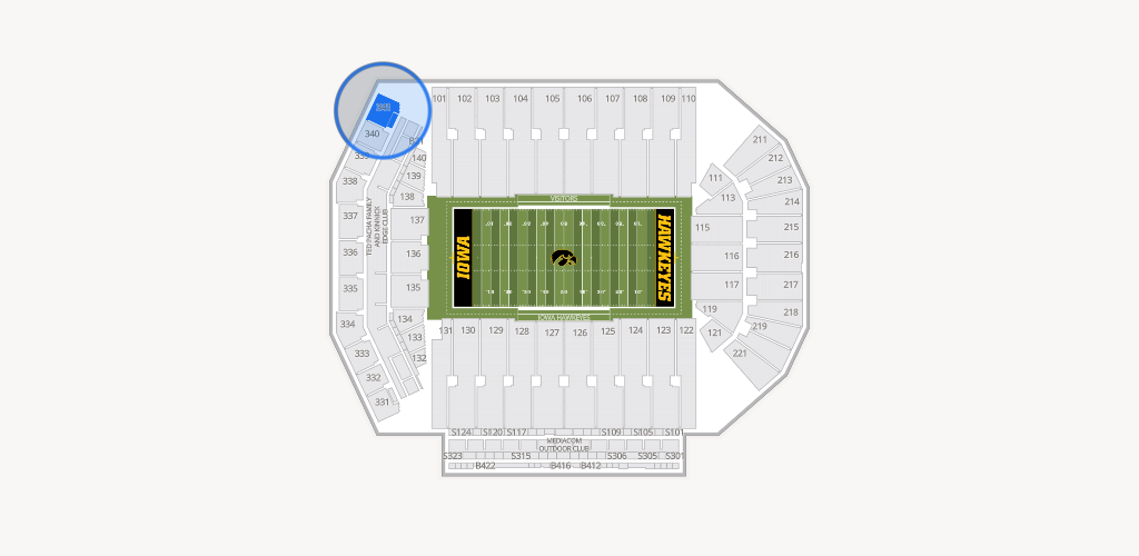 Kinnick Stadium Seating Chart