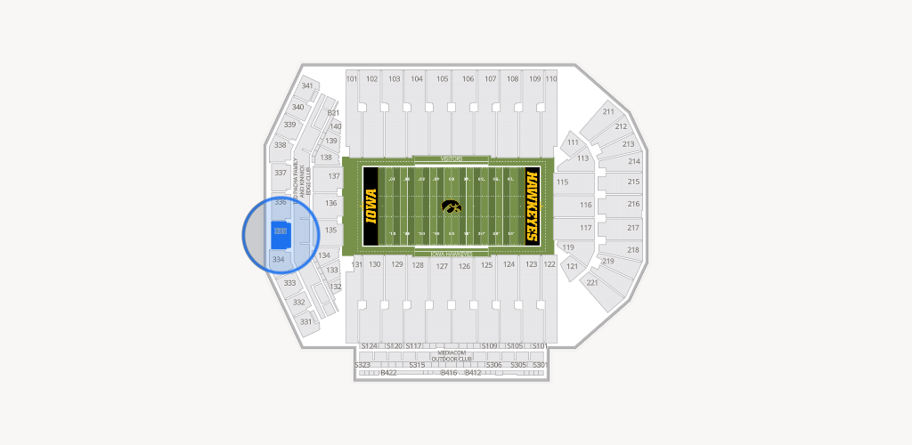 Kinnick Stadium Seating Chart
