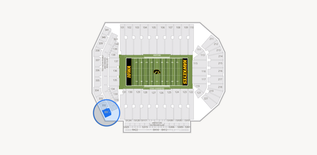 Kinnick Stadium Seating Chart