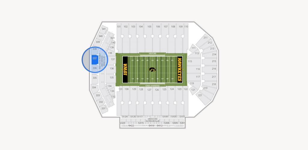 Kinnick Stadium Seating Chart