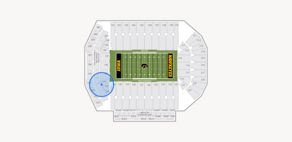 Kinnick Stadium Seating Chart
