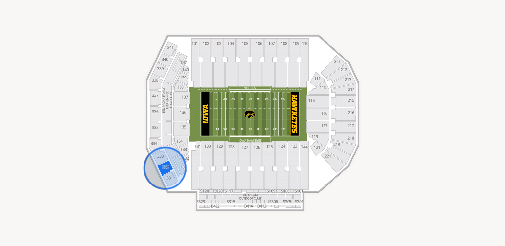 Kinnick Stadium Seating Chart