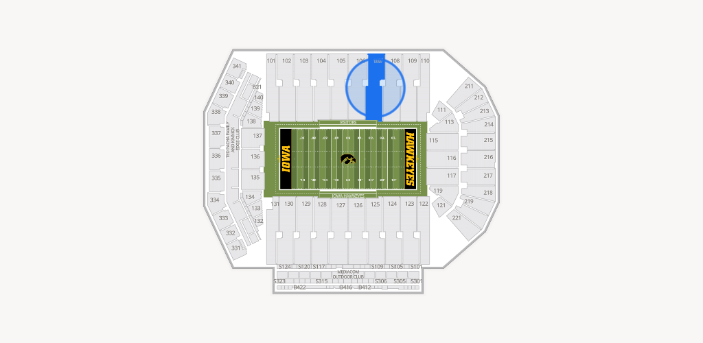 Kinnick Stadium Seating Chart
