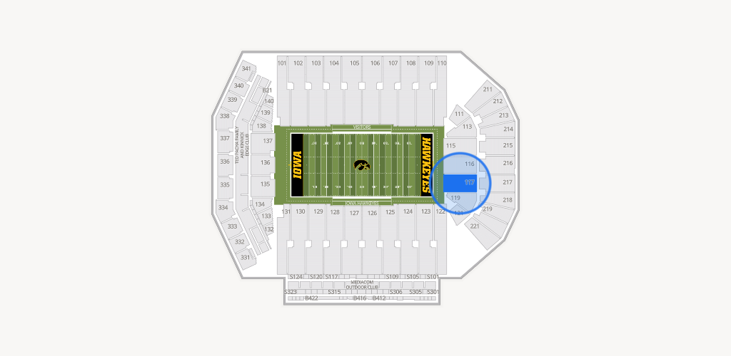 Kinnick Stadium Seating Chart