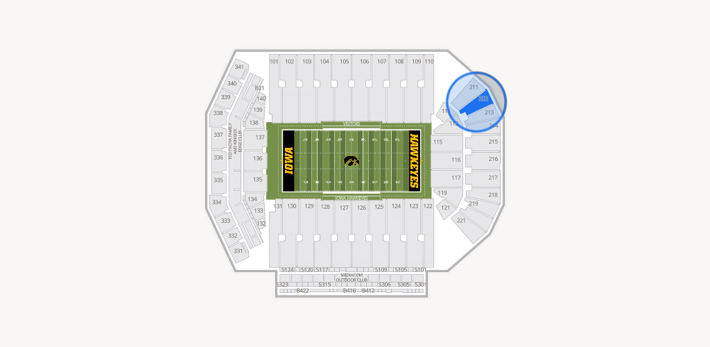 Kinnick Stadium Seating Chart