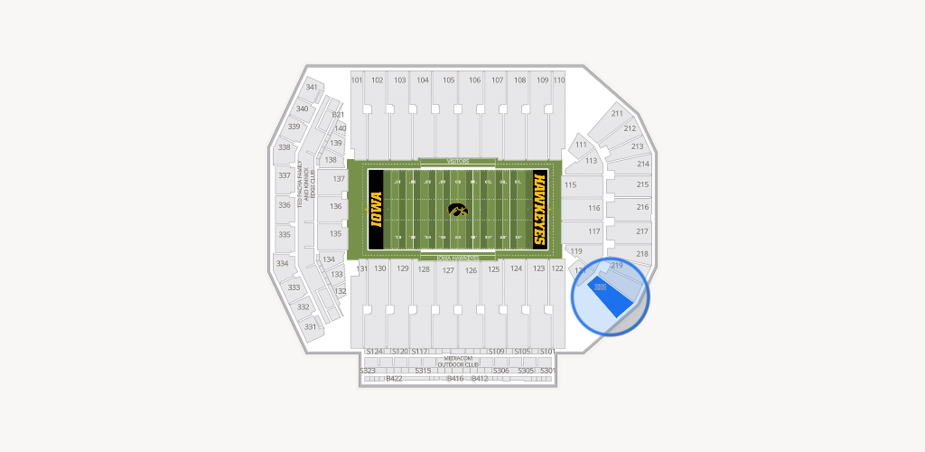 Kinnick Stadium Seating Chart