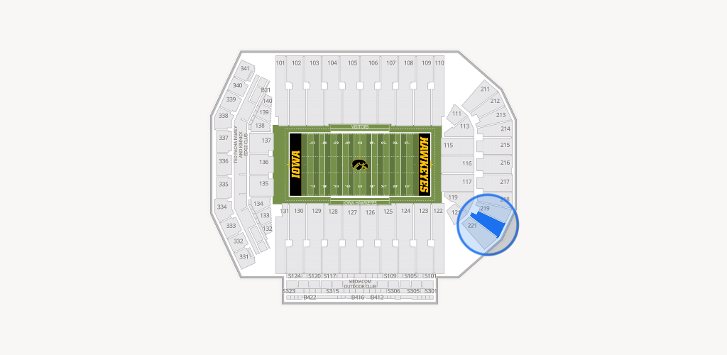 Kinnick Stadium Seating Chart