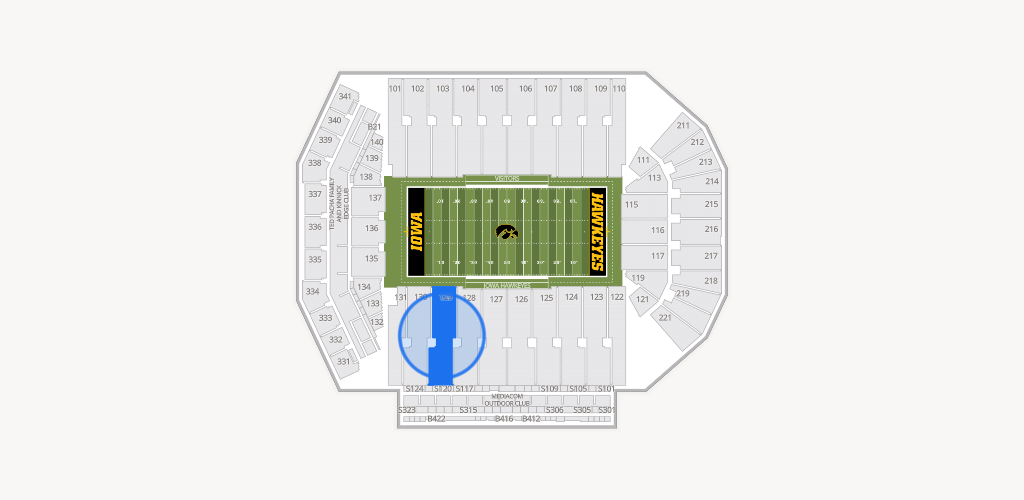 Kinnick Stadium Seating Chart