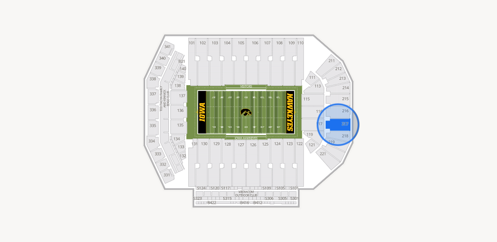 Kinnick Stadium Seating Chart