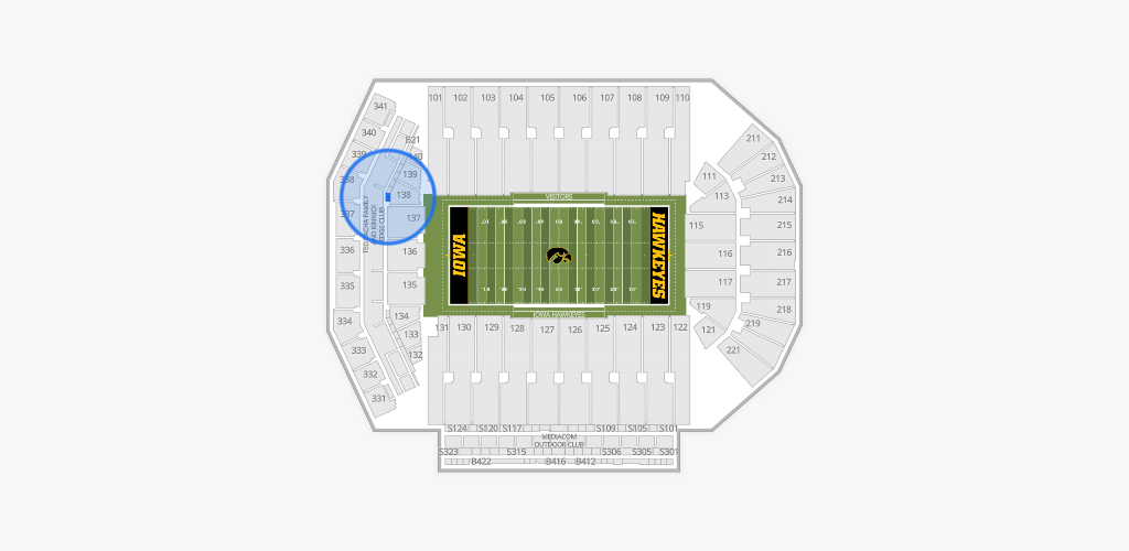 Kinnick Stadium Seating Chart
